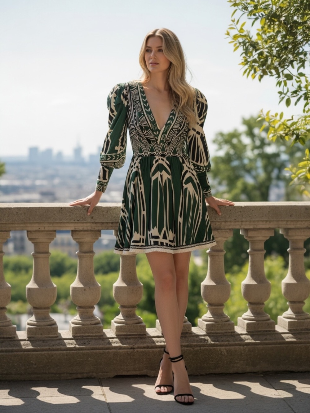 NWT PatBO Fringe Trim Mini Dress Size 6 $575.00